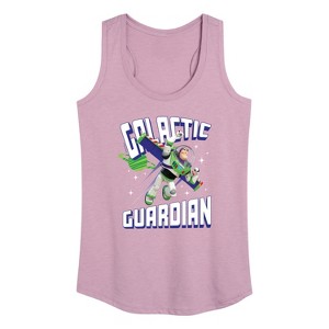 Women's - Disney - Buzz Galactic Guardian Graphic Racerback Tank - 1 of 4