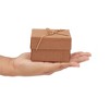 Juvale 6 Pack Small Gift Boxes with Lid and Velvet Insert for Jewelry, Anniversaries, Weddings (3.5 x 3.5 in) - 4 of 4