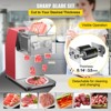 VEVOR Commercial Meat Cutting Machine, 551 Lbs/H 850W Meat Shredding Machine, 3.5mm Blade, Stainless Steel Restaurant Food Cutter, Red - 3 of 4