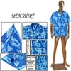 LA LEELA Men's Hawaiian Shirt Funny Beach Shirts Casual Button Down Short Sleeve Shirts for Men - 3 of 4