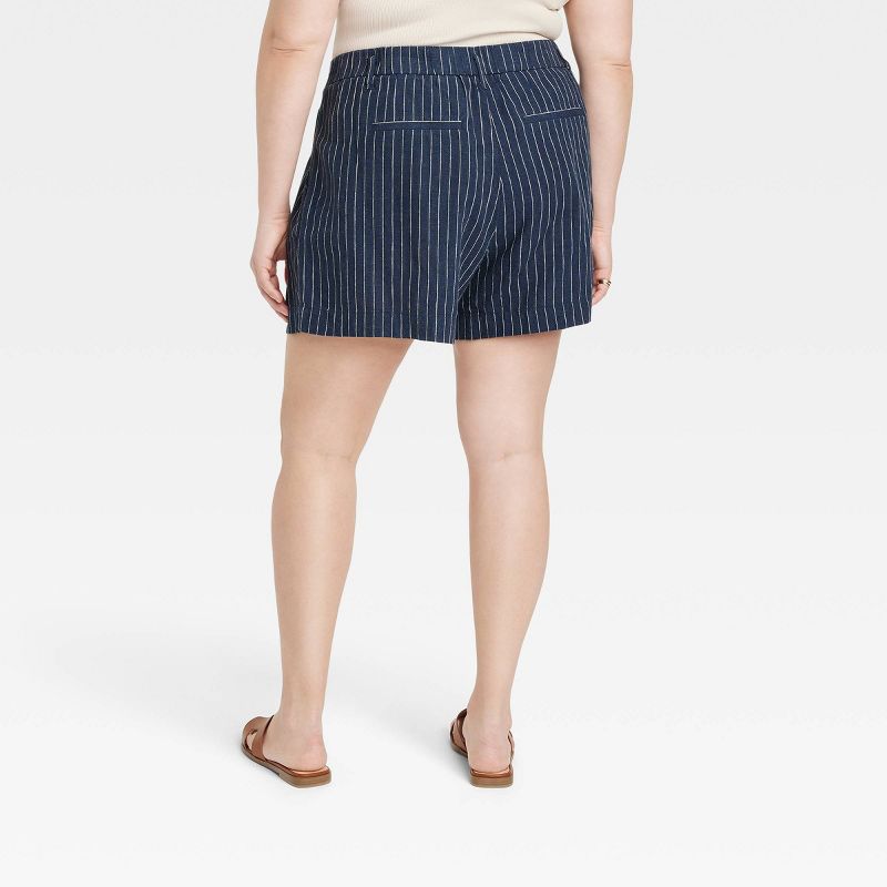 Women's High-Rise Pleated Front Shorts - A New Day™, 3 of 13