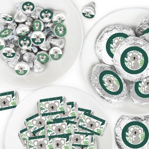 Big Dot of Happiness Koala Cutie - Bear Birthday Party and Baby Shower Candy Favor Sticker Kit - 304 Pieces - 1 of 4