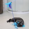 Quirky Kitty Jiggling Jellyfish Wand Cat Toy - Blue : Target