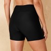 Women's High Waist 5" Swim Bike Shorts - Shade & Shore™ Black - 2 of 4