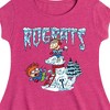 Girls' - Rugrats - Snowball Fight Fit & Flair Cap Sleeve Dress - image 2 of 3