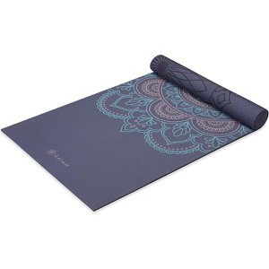 Extra Thick 6mm Yoga Mat, Reversible Non-Slip Print Exercise Mat for All Yoga Types, Pilate - 1 of 4