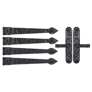 Household Essentials Garage Handle and Hinge Magnets – Decorative Magnetic Hardware Steel Doors, Easy Installation, Durable & Weatherproof, Set of 6 - 1 of 4