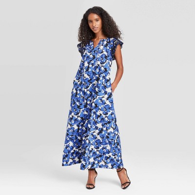 target blue floral dress