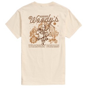 Men's Toy Story Sheriff Woody Show Short Sleeve Graphic T-Shirt