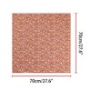 Allegra K Women's Chiffon Floral Print Square Scarves Kerchief Neck Scarf Neckerchief - 3 of 4