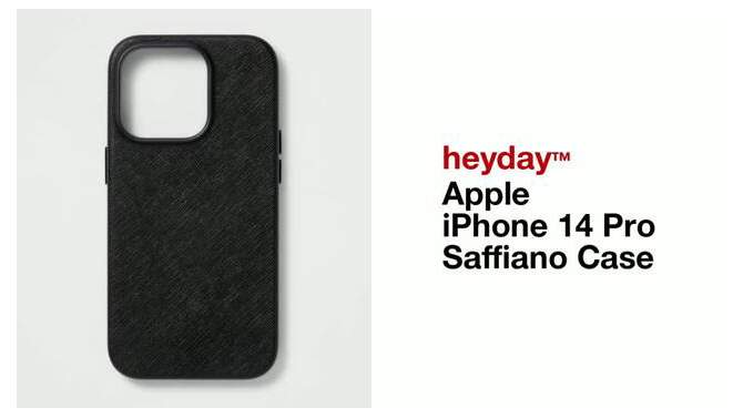 Apple iPhone 14 Pro Saffiano Case - heyday™, 2 of 5, play video
