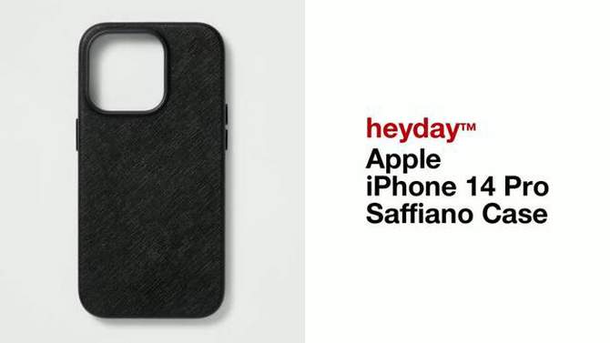 Apple iPhone 14 Pro Saffiano Case - heyday™, 2 of 5, play video