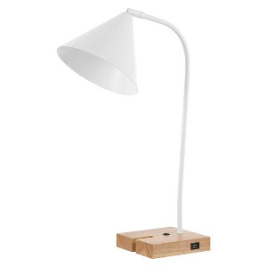 Nuka 22.5" Table Lamp with USB Port  - Safavieh - 1 of 4