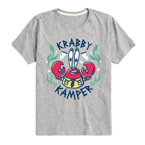 Boys' - Spongebob Squarepants - Kamp Koral Krabby Kamper Short Sleeve Graphic T-Shirt - image 1 of 4