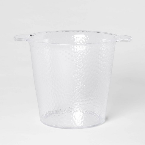 176oz Plastic Textured Ice Bucket - Threshold™ - image 1 of 1