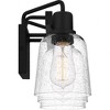 Quoizel Lighting Lydia 3 - Light Vanity in  Matte Black - 2 of 4