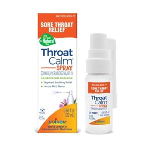 ThroatCalm Spray by Boiron Homeopathic Medicine For Sore Throat Relief  -  0.68 fl oz Spray - 1 of 4