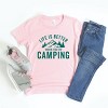 The Juniper Shop Life Is Better When You're Camping Youth Short Sleeve Tee - 3 of 4