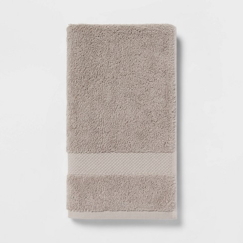 Performance Value Hand Towel and Washcloth Set Gray - Threshold