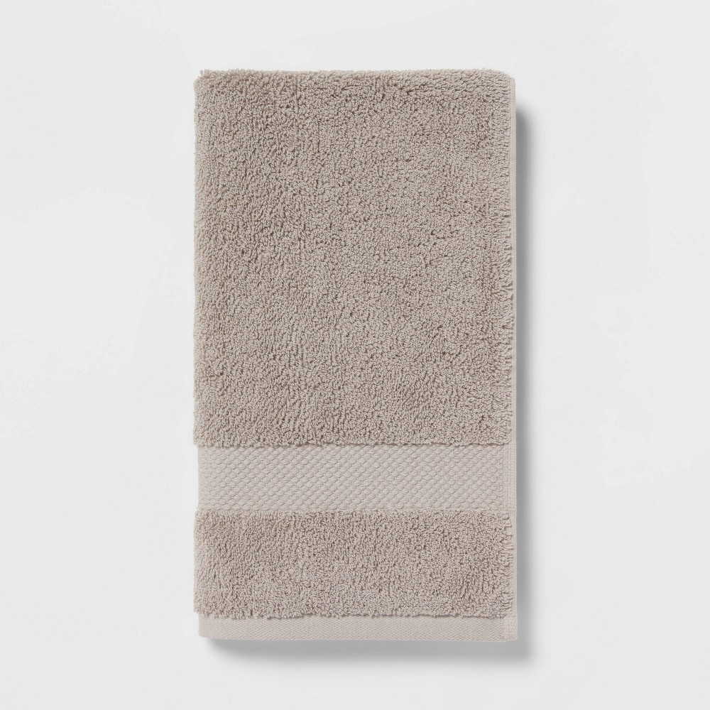 Photos - Towel Performance Plus Hand  Light Gray - Threshold™