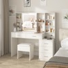 Vanity Desk with Mirror and Lights - 2 of 4