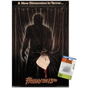 Trends International Friday The 13th Part III - One Sheet Unframed Wall Poster Prints - 1 of 4