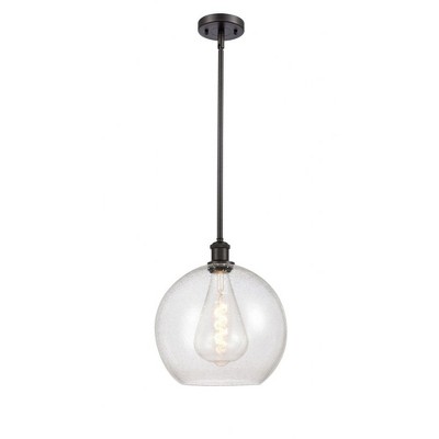 Athens - 1 Light Mini Pendant In Industrial Style-14.38 Inches Tall and 11.75 Inches Wide