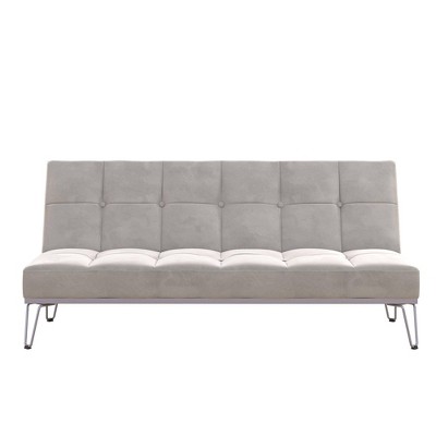 target gray futon