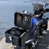 VEVOR Motorcycle Top Case, 45L Waterproof Detachable Motorcycle Top Box with Lock & Back Cushion, Fit for 99% of Motorcycle Frames, Black - 2 of 4