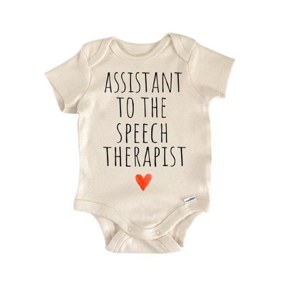 Speech Slp Therapy - Baby Boy Girl Clothes Infant Onesie® Funny Cute Newborn GS1