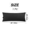 PiccoCasa 90 GSM Solid Soft Envelope closure Microfiber Body Pillowcase - 4 of 4