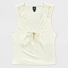 Women's Tie-Front Lace Tank Top - Wild Fable™ - 4 of 4