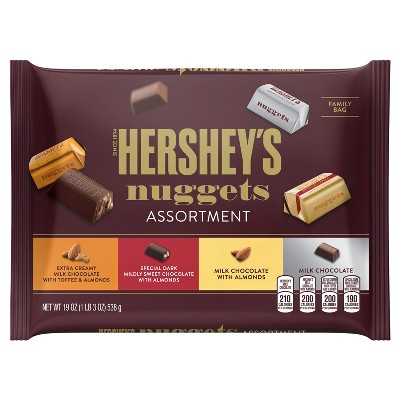 UPC 034000018413 - Hershey's Nuggets Chocolate Assortment, 19-Ounce ...