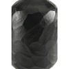 Signature Design by Ashley Ryanford 10" Glass Vase, Black Hand-Carved Finish - 4 of 4