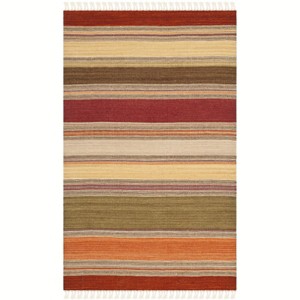 Striped Kilim STK317 Hand Woven Area Rug  - Safavieh - 1 of 4