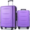 Luggage Suitcase Set of 2, Lightweight Hard Shell Luggage Sets, 28 Inch Expandable Luggage Set With Spinner Wheels, TSA Lock Safeguard 3-Digit Lock - 2 of 4