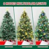 6.5 Ft Pre-Lit Christmas Tree, Artificial Xmas Tree with 1000 Branch Tips, Top Star, 350 Lights - 2 of 4