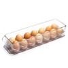 Lexi Home Clear Acrylic Egg Holder with Lid - Holds 14 Eggs - 4 of 4