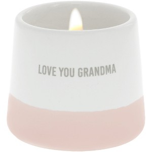 Pavilion Gift Company - Love You Grandma - 2 oz - 100% Soy Wax Reveal Candle Scent: Tranquility - Flame Candles - 1 of 4