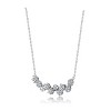 Guili Sterling Silver Necklace with Cubic Zirconia accents, perfect for adding elegance and a sparkling touch to any outfit or occasion. - 2 of 3