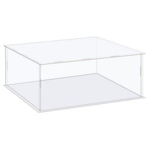 Unique Bargains Acrylic Dustproof Protection Showcase for Collectibles Display 1 Pcs - 1 of 3