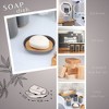 Evideco French Home Goods Versatile Soap Dish with Bamboo Tray - Bathroom Organizer for Stylish and Functional Storage - 3 of 4