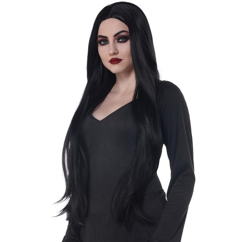 California Costumes Xl Cosplay Adult Wig (black), Standard : Target