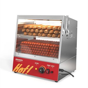 Winado 32 QT 500W 110V 175 Hot Dogs / 40 Buns Hot Dog Steamer - 1 of 4