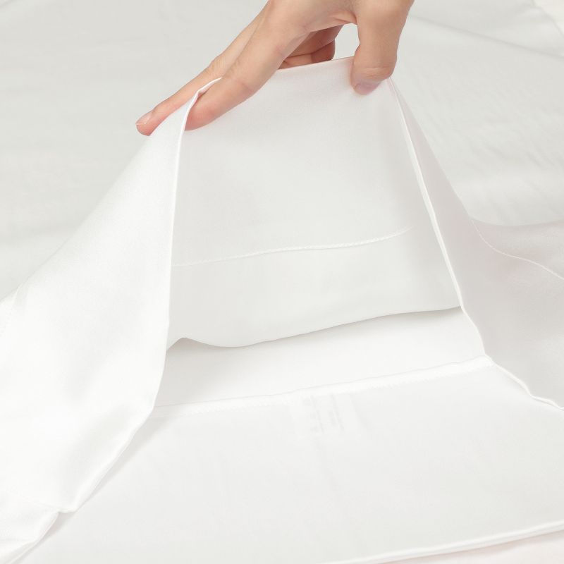 PiccoCasa Silk Pillowcase for Hair and Skin 1 Pc, 4 of 7