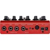 Friedman IRJ Dual Tube Jake E. Lee Signature Dual-Tube Preamp DI+IR Dual-Channel 12AX7 Tubes Effects Pedal Red and White - 4 of 4
