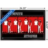 Trends International The White Stripes - Film Strip Framed Wall Poster Prints - 3 of 4