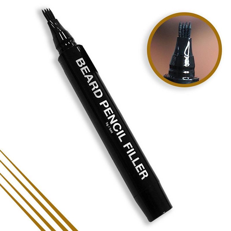 PACINOS Beard Pencil Filler - Light Brown, 4 of 8