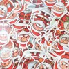 Unique Bargains Waterproof Nordic Christmas Stickers Colorful 1.57"-3.15" 50 Pcs - 4 of 4