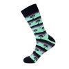 Palm Tree Socks (Men's Sizes Adult Large) from the Sock Panda - 2 of 3